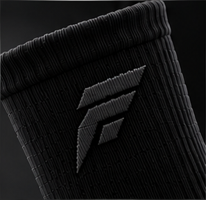 FUTGRIP Pro Blackout Soccer Grip Socks